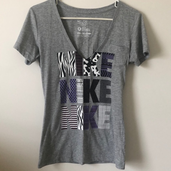 Nike Slim Fit Safari Print Logo Shirt - Picture 2 of 10